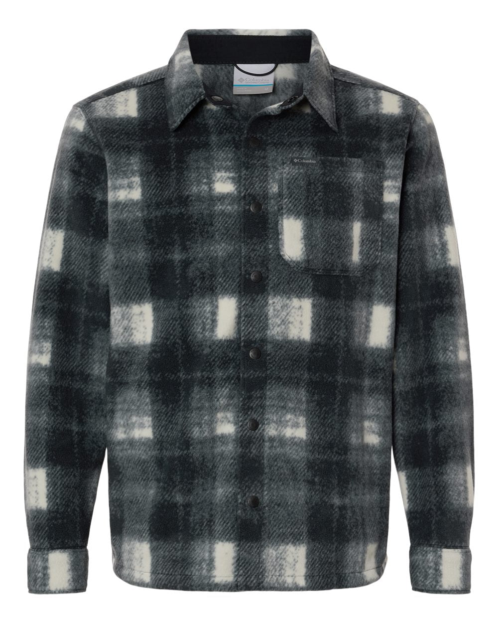Columbia Fleece S / Chalk Omblur Columbia - Men's Steens Mountain™ Printed Shirt Jacket II
