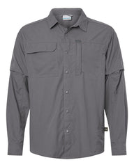 Columbia Woven Shirts S / City Grey Columbia - Men's Skien Valley™ Long Sleeve Shirt