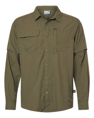 Columbia Woven Shirts S / Stone Green Columbia - Men's Skien Valley™ Long Sleeve Shirt