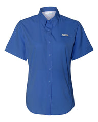 Columbia Woven Shirts XS / Vivid Blue Columbia - Women's PFG Tamiami™ Short Sleeve Shirt
