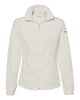 Columbia Fleece XS / Chalk Columbia - Women's Benton Springs™ Full-Zip Fleece Jacket (Sleeve Logo)