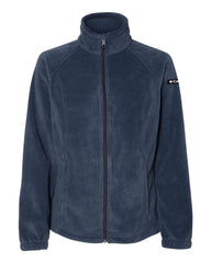 Columbia Fleece XS / Collegiate Navy Columbia - Women's Benton Springs™ Full-Zip Fleece Jacket (Sleeve Logo)