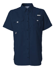 Columbia Woven Shirts XS / Collegiate Navy Columbia - Women's PFG Bahama™ Short Sleeve Shirt