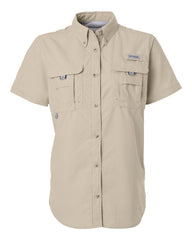 Columbia Woven Shirts XS / Fossil Columbia - Women's PFG Bahama™ Short Sleeve Shirt