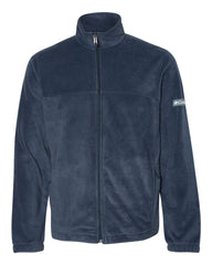Columbia Fleece S / Collegiate Navy Columbia - Men's Full-Zip Steens Mountain™ Fleece Jacket (Sleeve Logo)