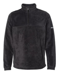 Columbia Fleece S / Black Columbia - Men's Steens Mountain™ Half Zip Fleece Pullover (Sleeve Logo)