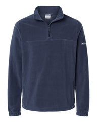 Columbia Fleece S / Collegiate Navy Columbia - Men's Steens Mountain™ Half Zip Fleece Pullover (Sleeve Logo)