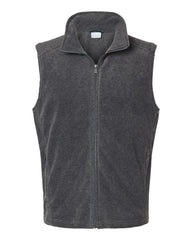 Columbia Fleece S / Charcoal Heather Columbia - Men's Steens Mountain™ Fleece Vest (Back Logo)