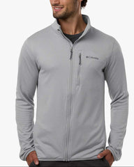 Columbia Fleece XS / Columbia Grey Columbia - Men's Essential Hike™ Grid Fleece Full-Zip