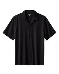 Rhone Woven Shirts S / Black Rhone - Men's Commuter Seersucker Camp Collar Shirt