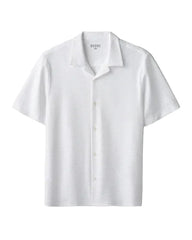 Rhone Woven Shirts S / Bright White Rhone - Men's Commuter Seersucker Camp Collar Shirt
