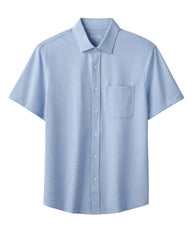 Rhone Woven Shirts S / Light Blue Rhone - Men's Commuter Seersucker Short Sleeve Shirt