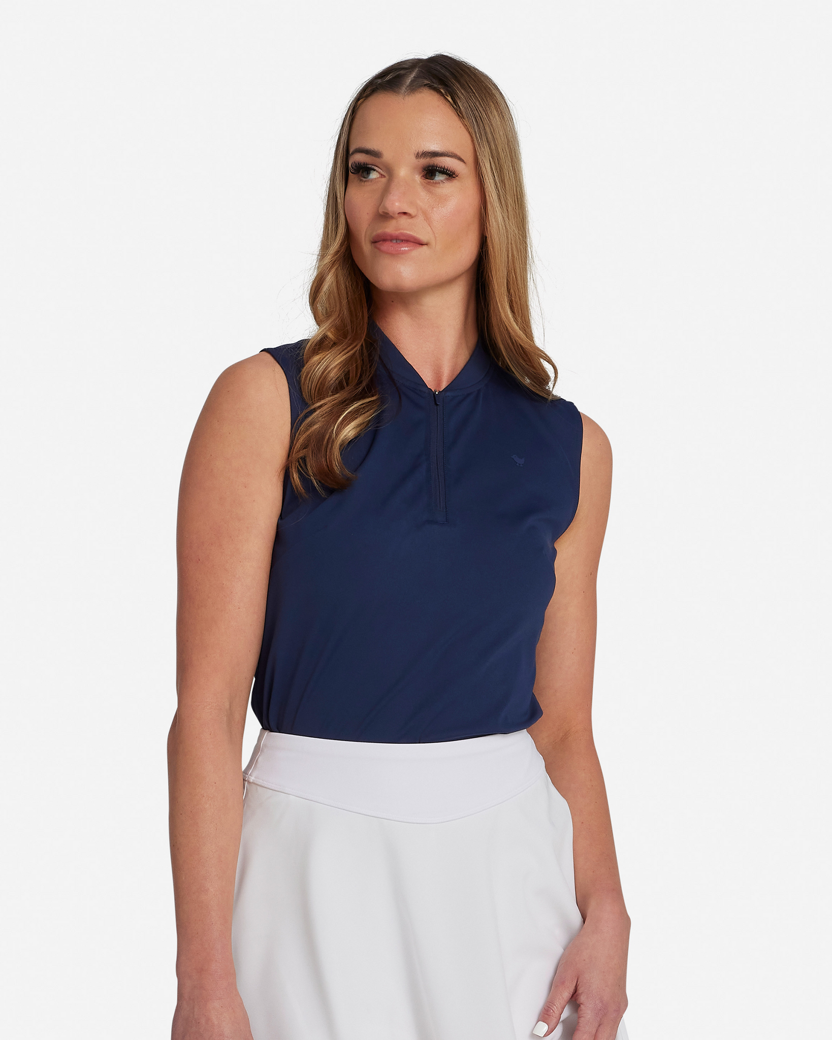 Bad Birdie Polos XS / Dark Navy Bad Birdie - Women's Blade Performance Polo - Dark Navy