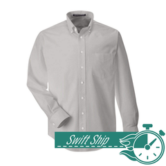 Swift Ship Woven Shirts 3-Day Swift Ship: Devon & Jones - Men's Crown Collection™ Solid Broadcloth