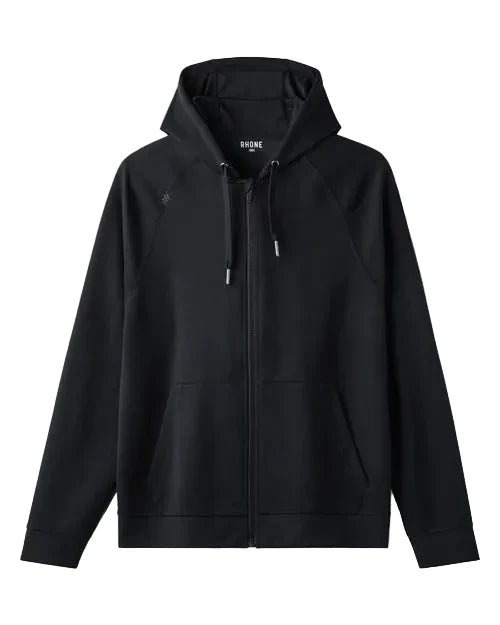 Rhone Sweatshirts S / Pure Black Rhone - Men's DreamState Full-Zip Hoodie