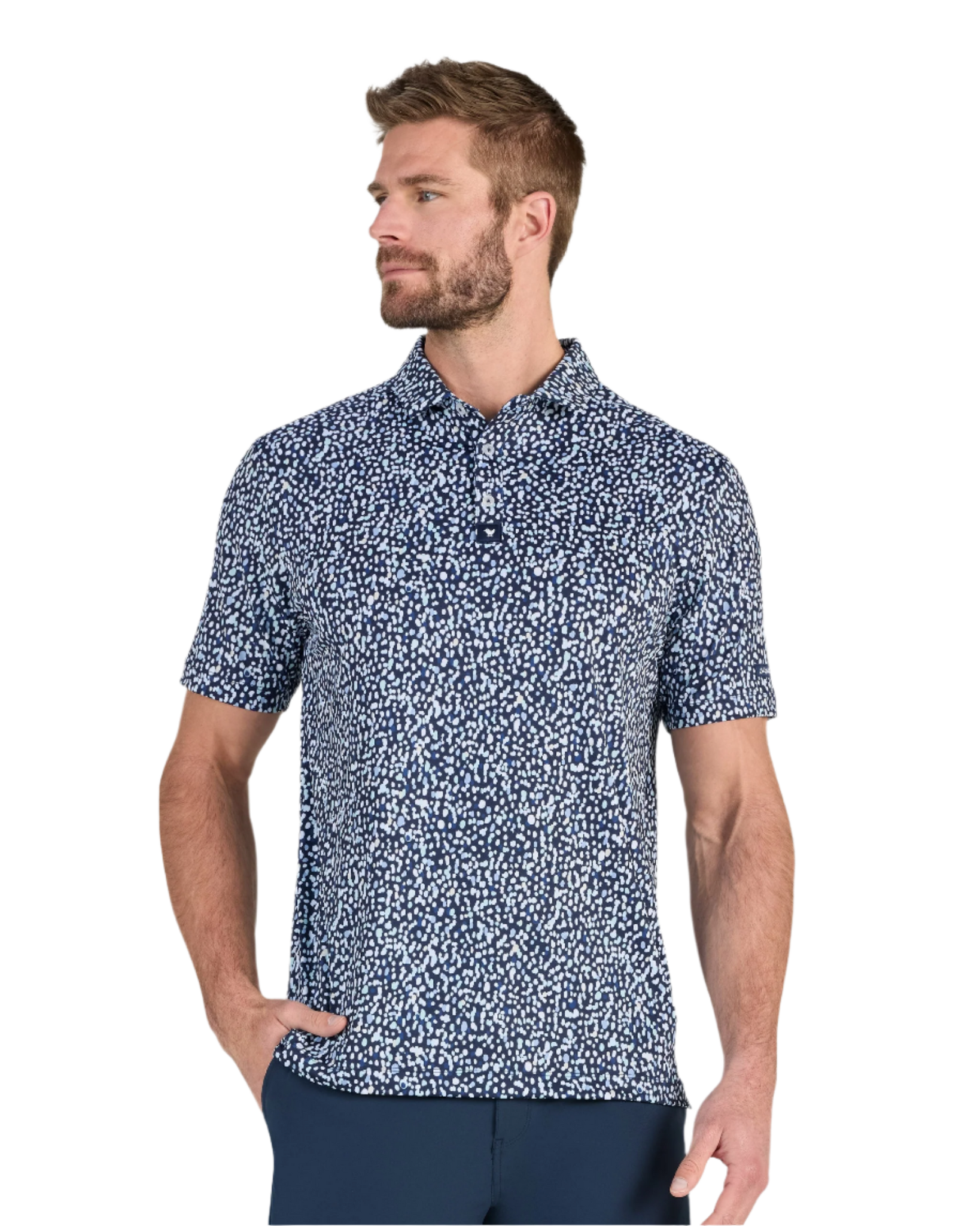 Bad Birdie Polos S / Drippity Drip Remix Bad Birdie - Men's Drippity Drip Remix Polo