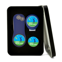 Pitchfix Golf Accessories One Size / Royal Blue Pitchfix - Hybrid 2.0 Golf Divot Tool Window Tin Gift Set w/ Hat Clip
