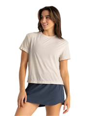 Free Fly T-shirts XS / Heather Birch Free Fly - Women's Elevate Lightweight Tee