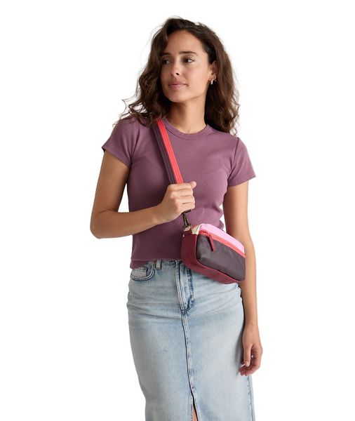Marine Layer Bags One Size / Wine Colorblock Marine Layer - Colorblock Fanny Pack