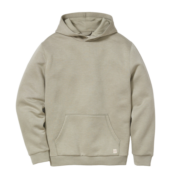 Marine Layer Sweatshirts S / Taupe Marine Layer - Corbet Quilted Hoodie