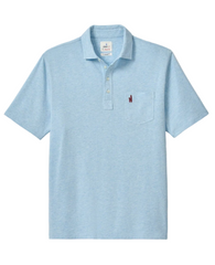 Johnnie-O Polos S / Cloud Blue Johnnie-O - The Original 4-Button Polo Heathered 2.0