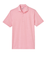 Johnnie-O Polos S / Azalea Johnnie-O - Birdie PREP-FORMANCE Jersey Polo (Lyndon Stripe)