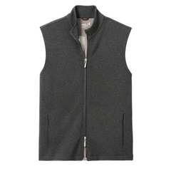 Johnnie-O Outerwear S / Black Johnnie-O - Reggie Ribbed Performance Vest