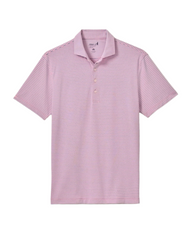 Johnnie-O Polos S / Azalea Johnnie-O - Stetson Stripe Performance Mesh Polo