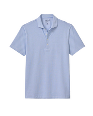 Johnnie-O Polos S / Palisades Blue Johnnie-O - Stetson Stripe Performance Mesh Polo