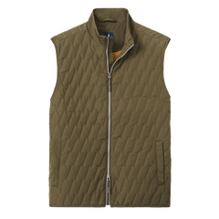 Johnnie-O Outerwear S / Mangrove Johnnie-O - Belfry Quilted Puffer Vest