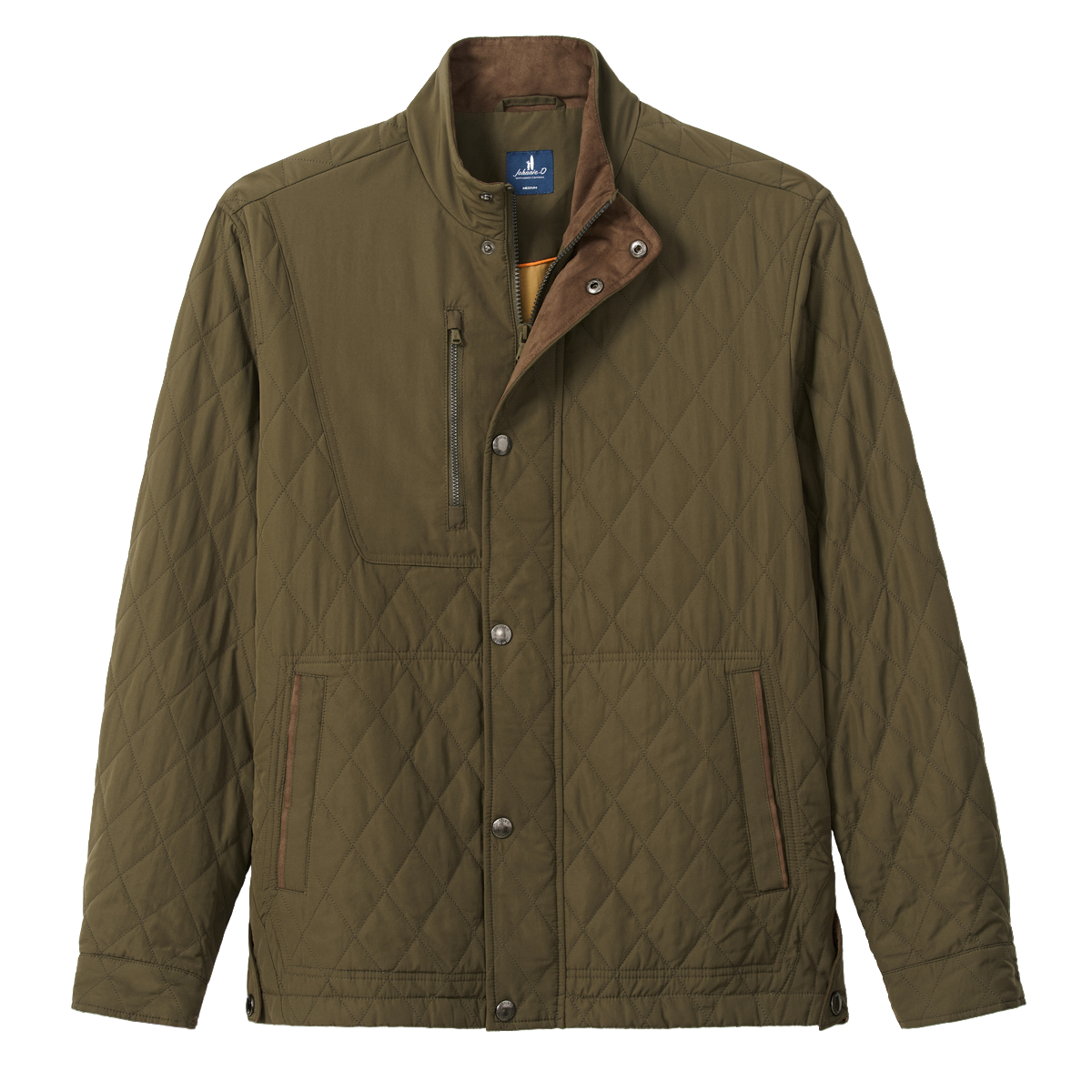Johnnie-O Outerwear S / Mangrove Johnnie-O - Juno Quilted Snap Jacket