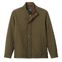 Johnnie-O Outerwear S / Mangrove Johnnie-O - Juno Quilted Snap Jacket