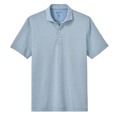 Johnnie-O Polos S / Carbon Navy Johnnie-O - Michael Stripe Performance Jersey Polo
