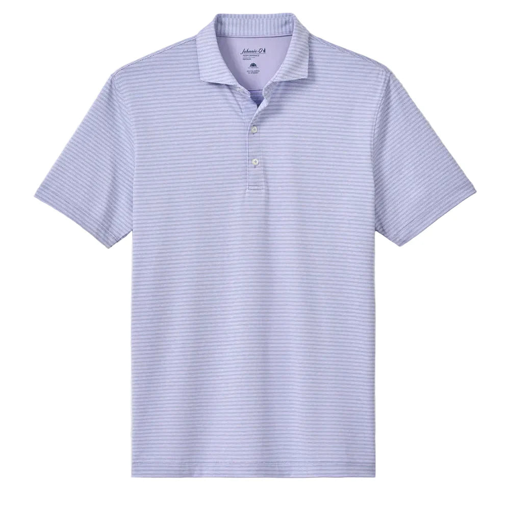 Johnnie-O Polos S / Viola Johnnie-O - Michael Stripe Performance Jersey Polo