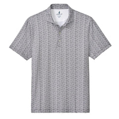 Johnnie-O Polos S / Black Johnnie-O - Petals Performance Featherweight Polo