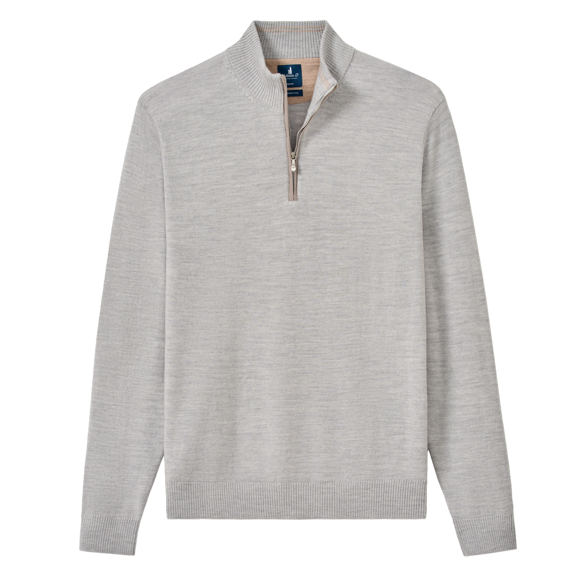 Johnnie-O Sweaters S / Light Grey Johnnie-O - Raynor Merino 1/4-Zip Sweater