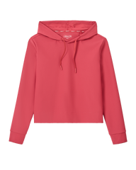 Johnnie-O Sweatshirts XS / Earth Red Johnnie-O - Women's Hoppin Ribbed Knit Performance Hoodie