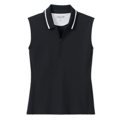 Johnnie-O Polos XS / Black Johnnie-O - Women's Hoppin Featherweight Performance Polo