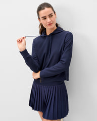 Johnnie-O Sweatshirts Johnnie-O - Women's Hoppin Ribbed Knit Performance Hoodie