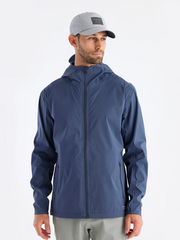 Free Fly Outerwear S / Storm Cloud Free Fly - Men's Cloudshield Rain Jacket