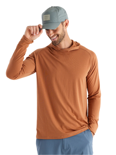 Free Fly T-shirts S / Rust Free Fly - Men's Elevate Hoodie