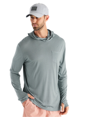 Free Fly T-shirts S / Slate Free Fly - Men's Bamboo Lightweight Hoodie