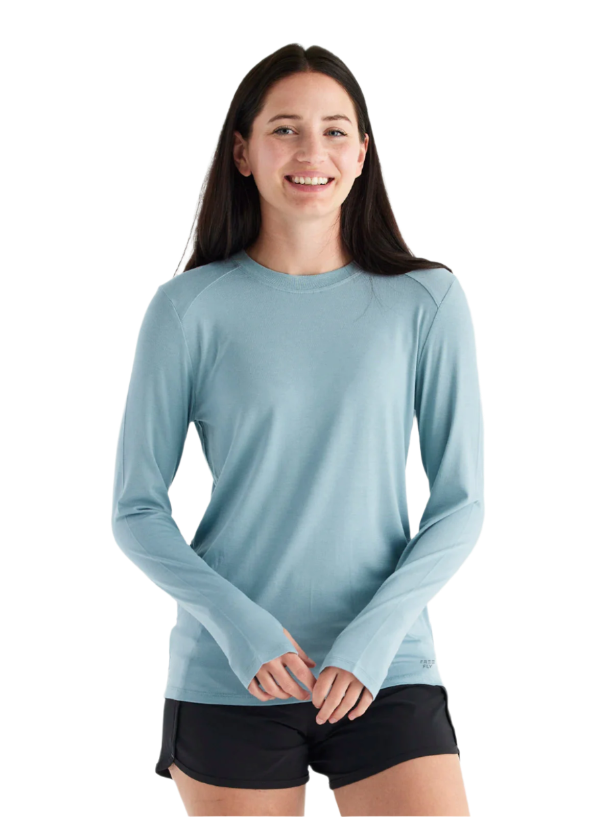 Free Fly T-shirts XS / Ocean Mist Free Fly - Women's Bamboo Shade Long Sleeve II