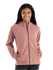 Free Fly Outerwear S / Light Sangria Free Fly - Women's Cloudshield Rain Jacket
