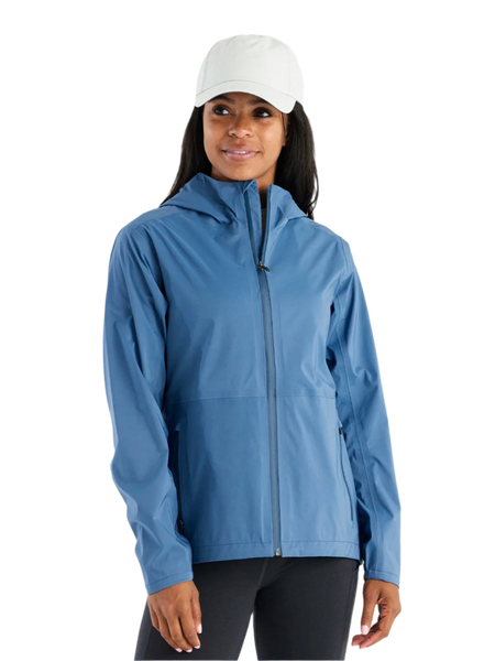 Free Fly Outerwear S / Heron Blue Free Fly - Women's Cloudshield Rain Jacket