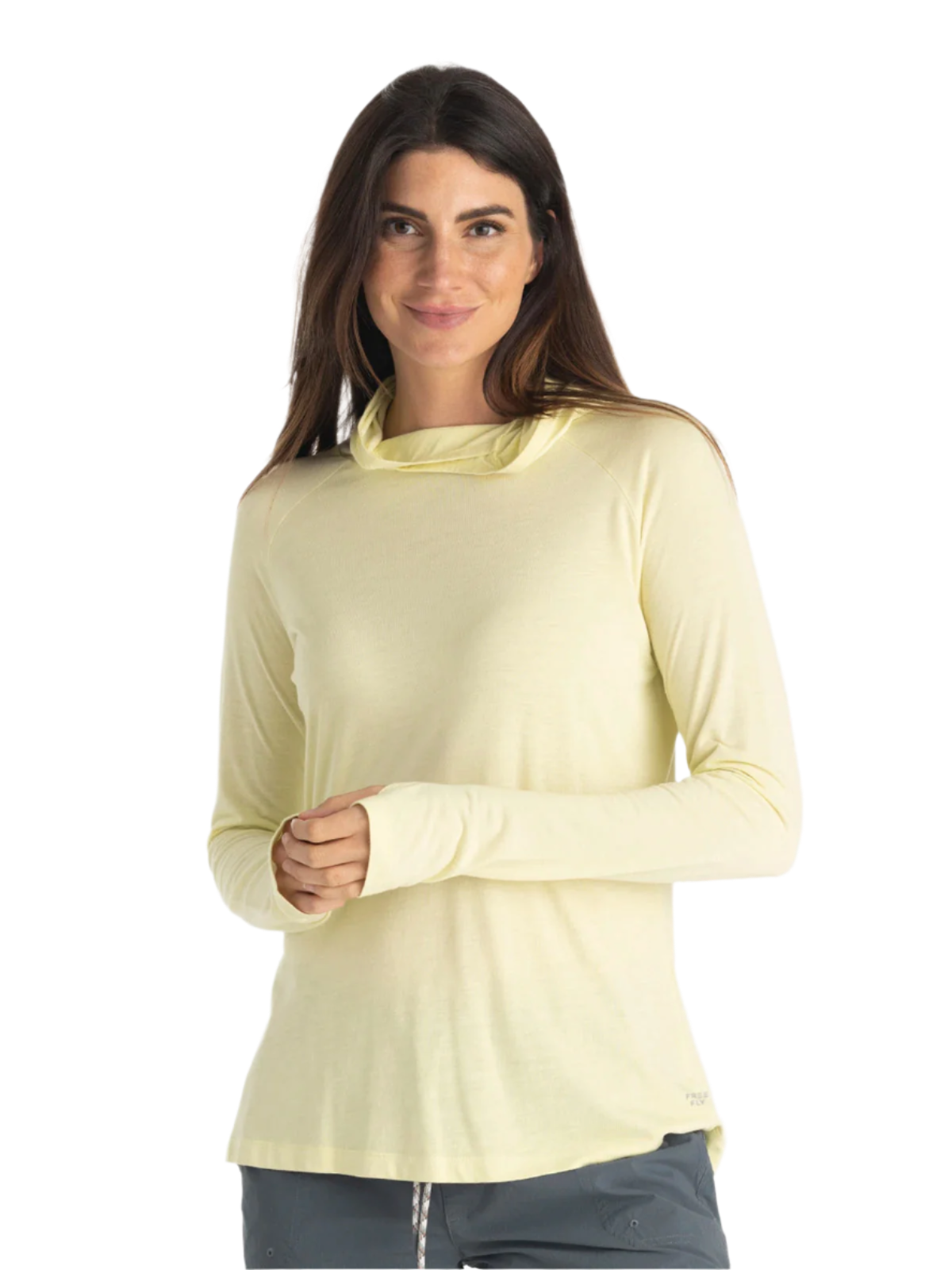 Free Fly Sweatshirts XS / Washed Citrus Free Fly - Women's Bamboo Lightweight Hoodie II