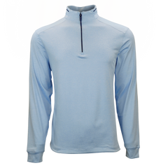 Greg Norman Layering S / Cloud Heather Greg Norman - Men's Leaderboard 1/4-Zip