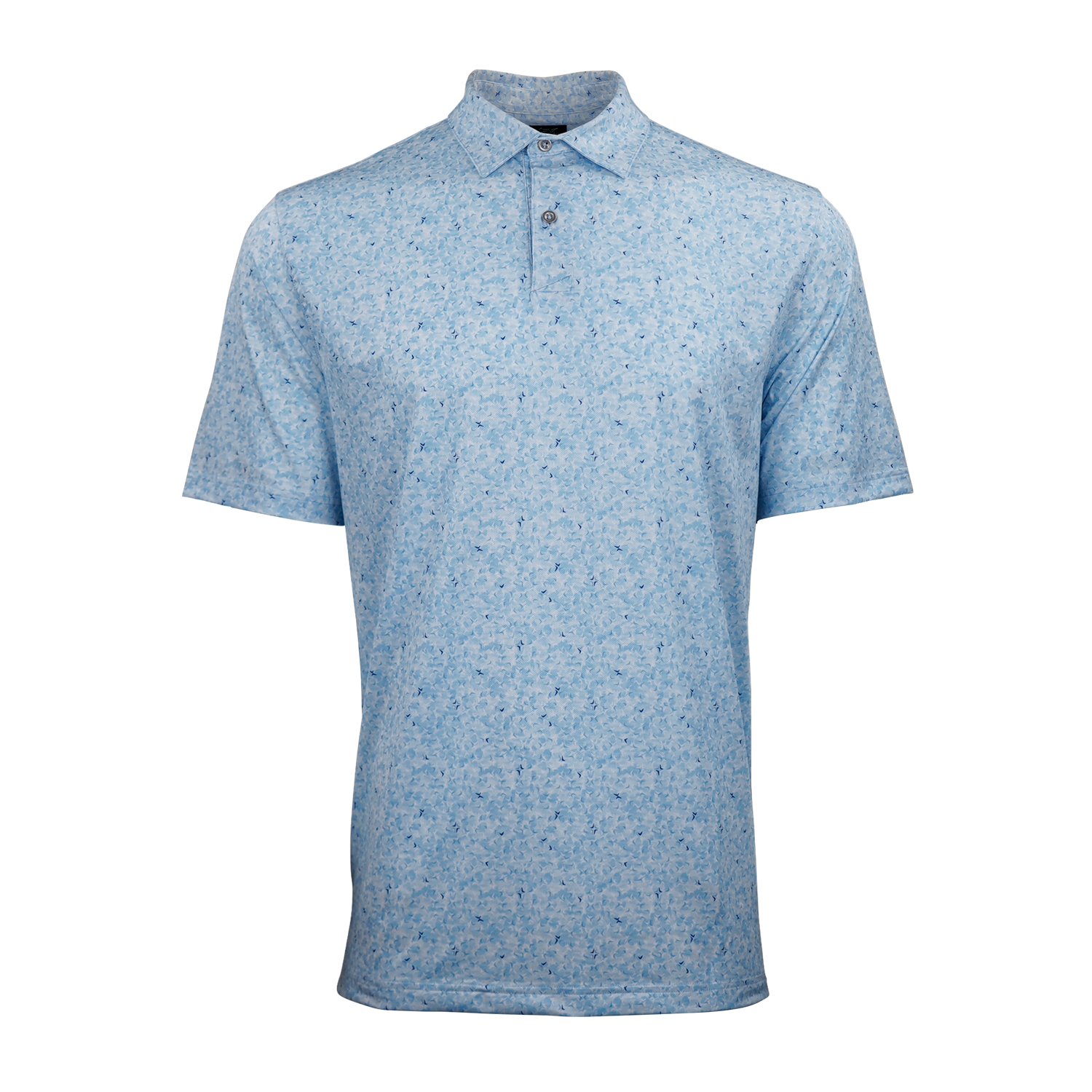 Greg Norman Polos S / Cloud Greg Norman - Men's Scattered Shark Tail Polo