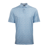 Greg Norman Polos S / Cloud Greg Norman - Men's Scattered Shark Tail Polo