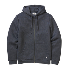 Marine Layer Sweatshirts S / Black Heather Marine Layer - Corbet Quilted Full-Zip Hoodie